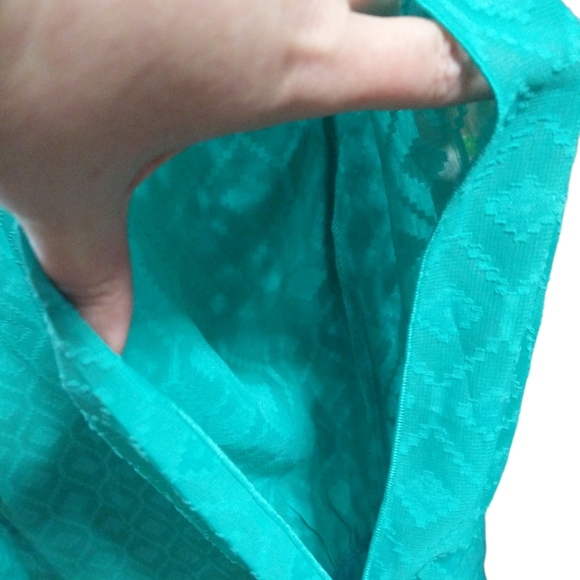 Maurices Woman's Green Long Sleeve Dress SZ XL - Picture 5 of 7